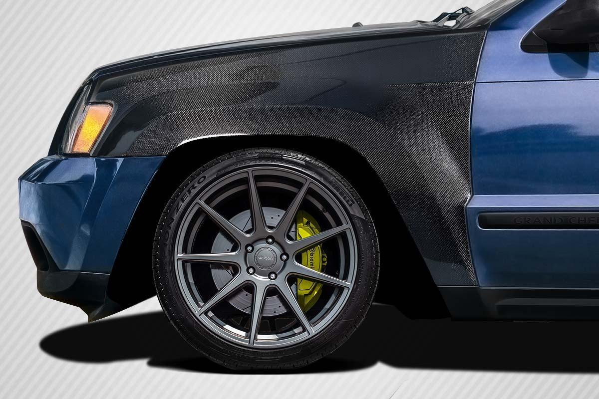 2005-2010 Jeep Grand Cherokee Carbon Creations OEM Look Carbon Fiber Fender - Image 1