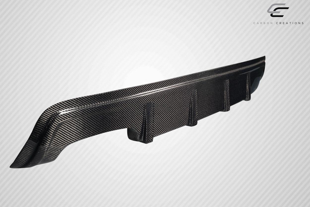 1997-1999 Mitsubishi Eclipse Carbon Creations Cartwercs Carbon Fiber Rear Lip - Image 4