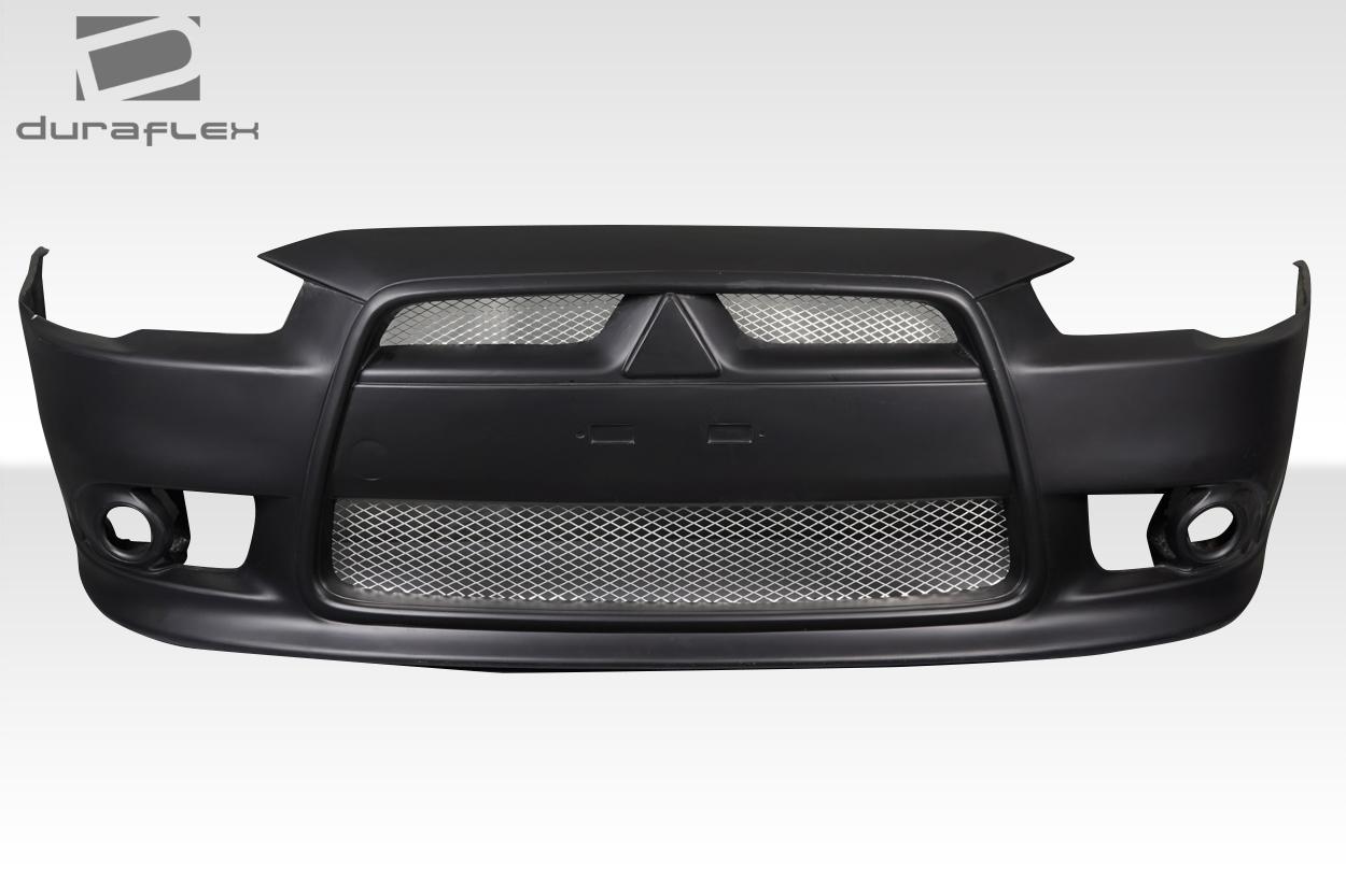 2008-2017 Mitsubishi Lancer Duraflex Ralliart Front Bumper - Image 2