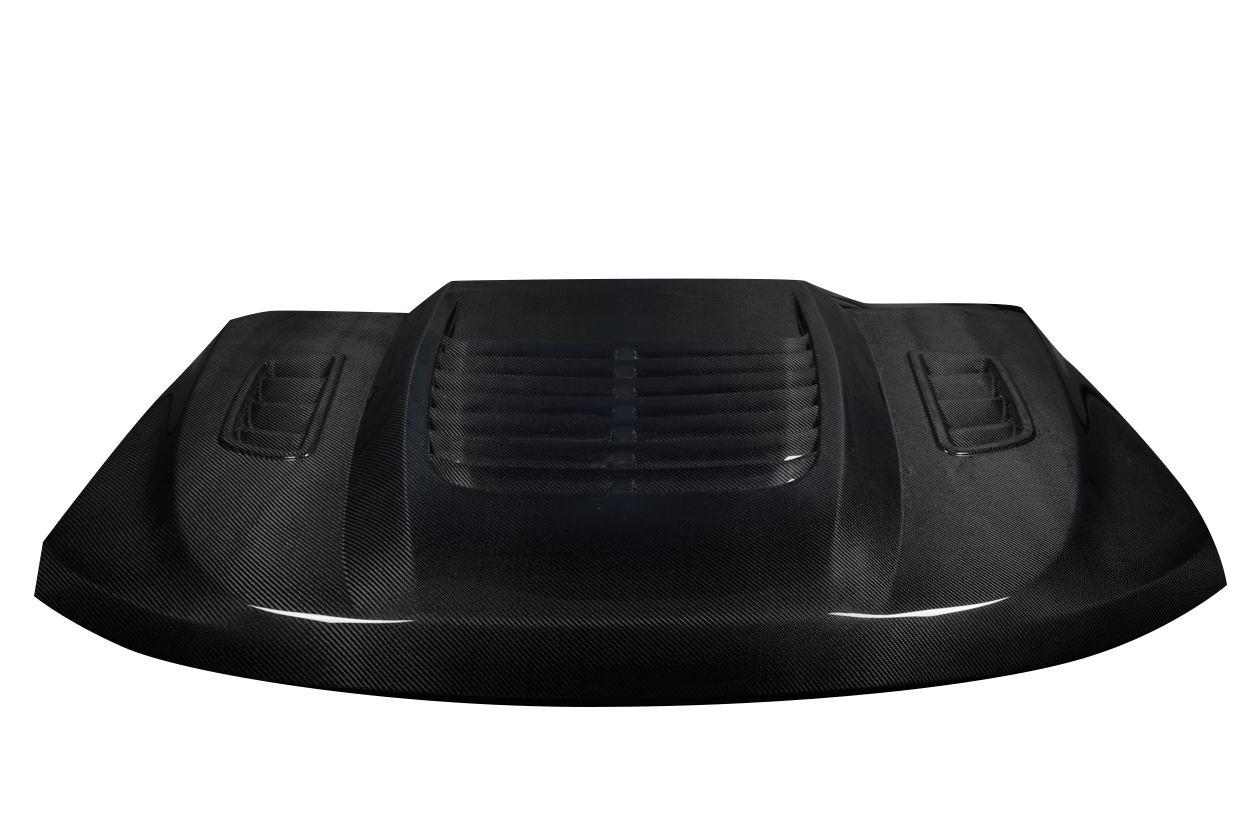 2011-2022 Jeep Grand Cherokee Carbon Creations Venom Carbon Fiber Hood - Image 2