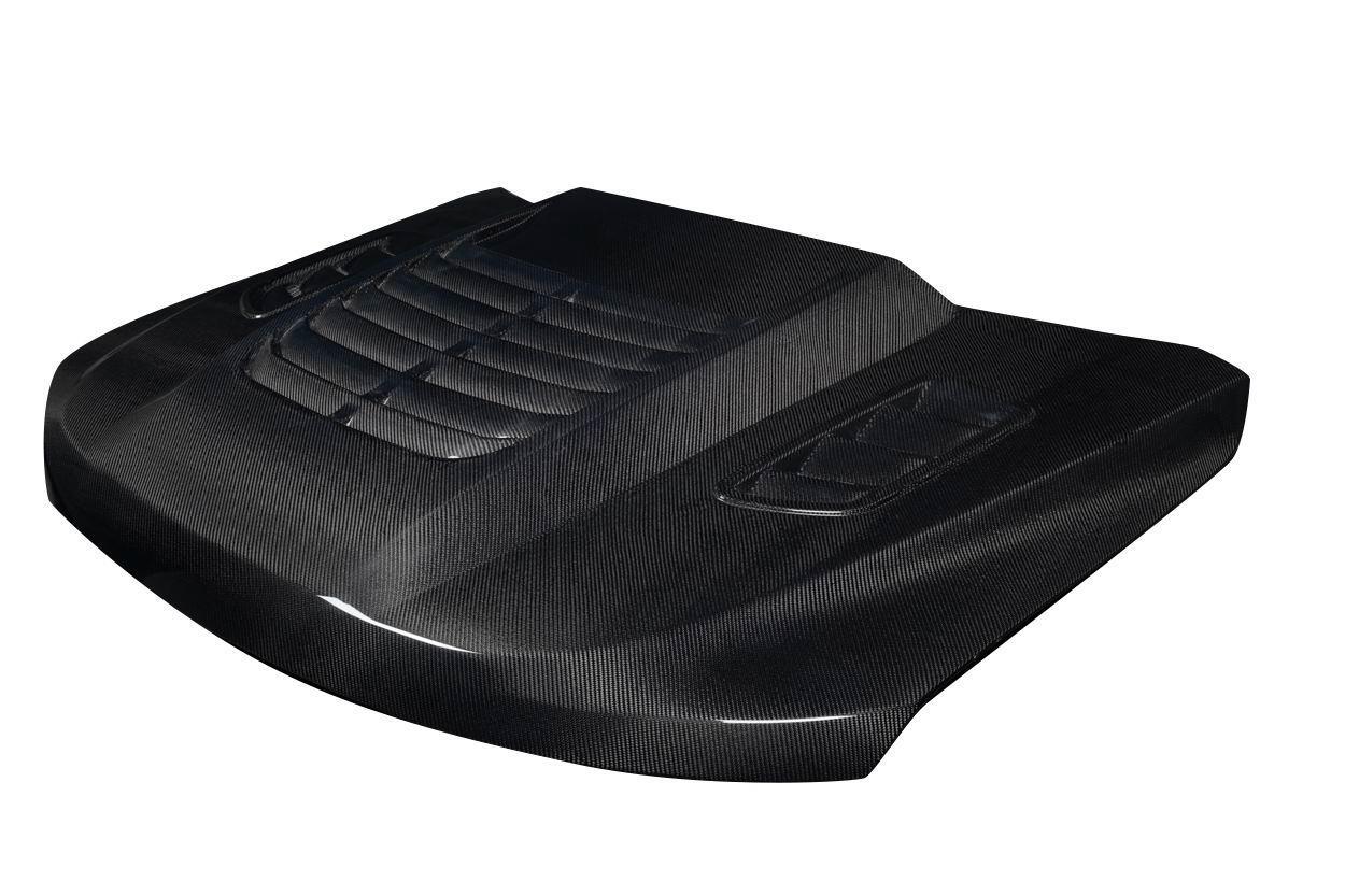 2011-2022 Jeep Grand Cherokee Carbon Creations Venom Carbon Fiber Hood - Image 3