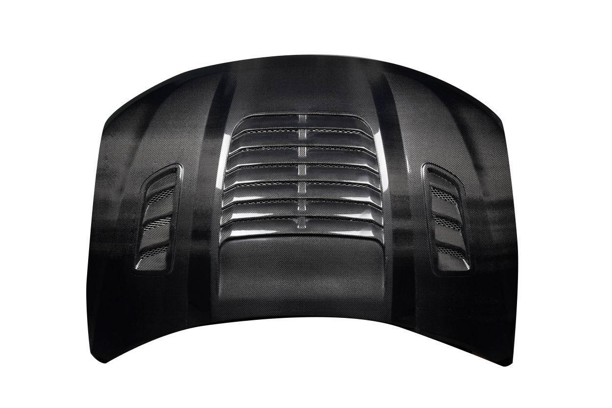 2011-2022 Jeep Grand Cherokee Carbon Creations Venom Carbon Fiber Hood - Image 6