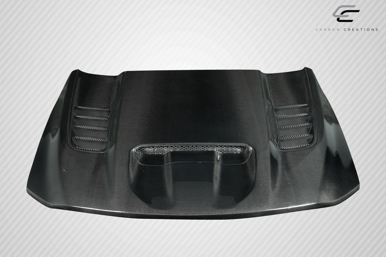 2021-2024 Dodge Ram Carbon Creations OEM Look Carbon Fiber Hood - Image 2