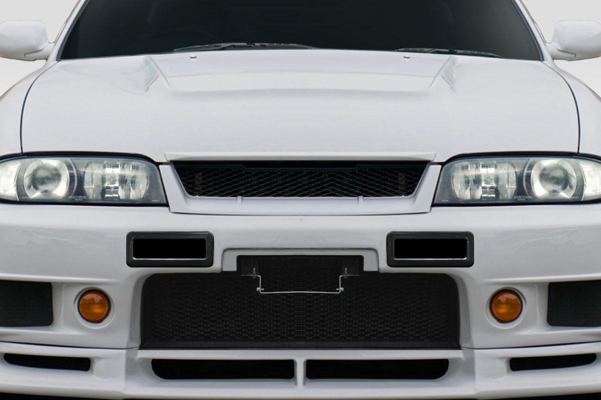 Universal Duraflex R33 Look V2 Front Bumper Air Vent Ducts - 2 Pieces - Image 1