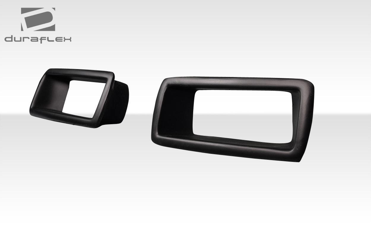 Universal Duraflex R33 Look V2 Front Bumper Air Vent Ducts - 2 Pieces - Image 3