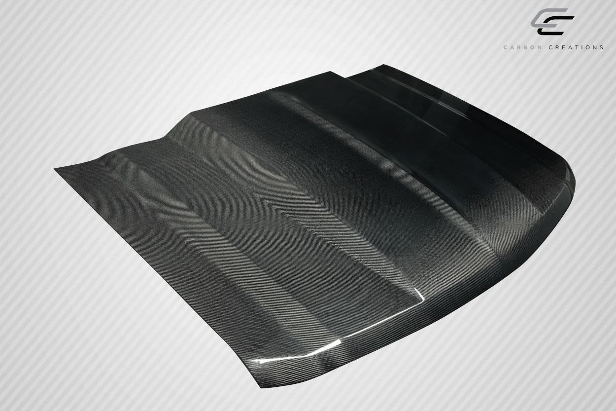 2014-2015 Chevrolet Silverado Carbon Creations 2" Cowl Carbon Fiber Hood - Image 3