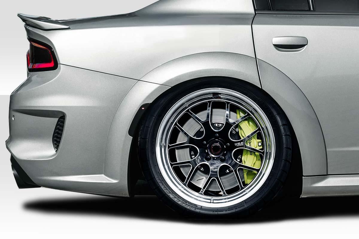 2015-2023 Dodge Charger Duraflex Hellcat Fender Flare - Image 3