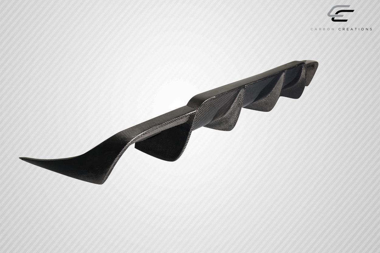 2008-2012 Honda Accord Carbon Creations Ergo Carbon Fiber Rear Lip - Image 6