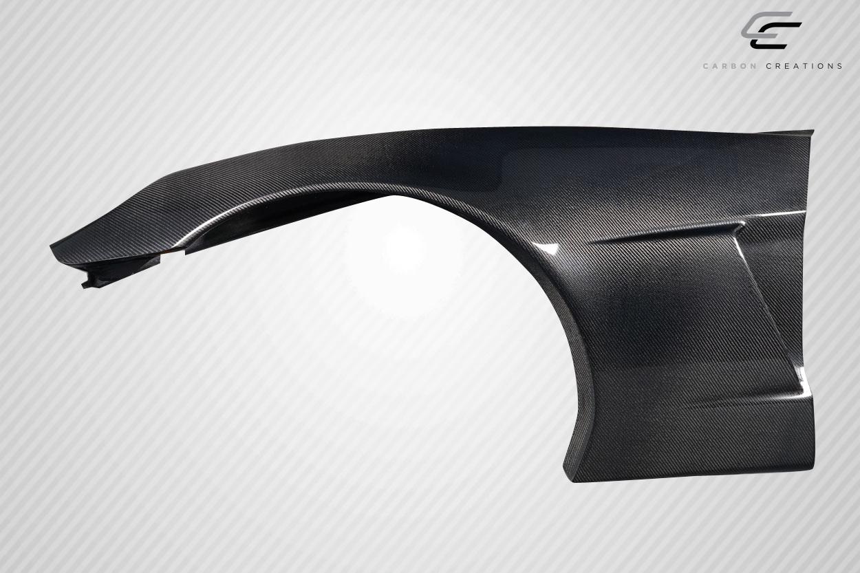 2005-2013 Chevrolet Corvette Carbon Creations Z06 Look Carbon Fiber Fender - Image 4