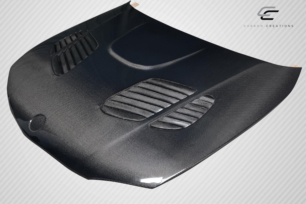 2008-2013 BMW 1 Series Carbon Creations GTR Carbon Fiber Hood - Image 3