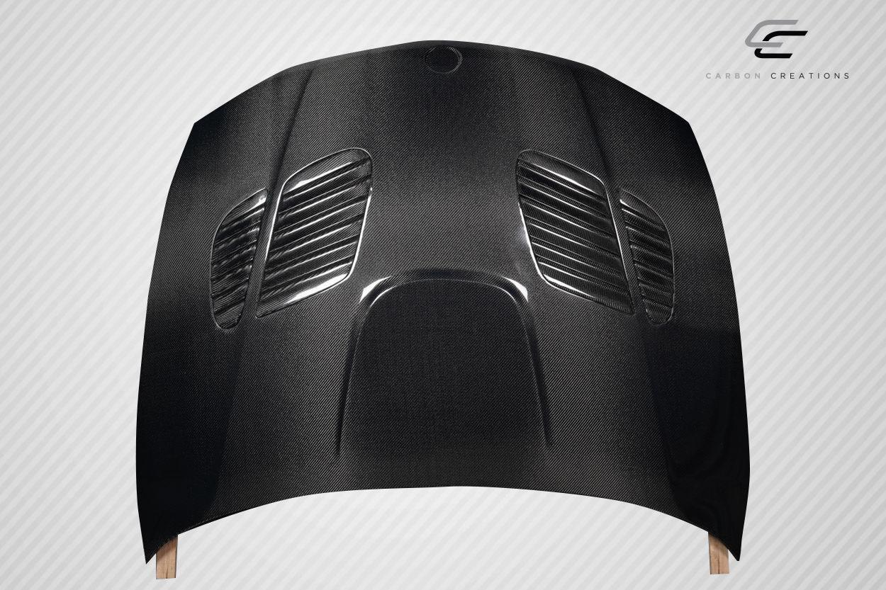 2008-2013 BMW 1 Series Carbon Creations GTR Carbon Fiber Hood - Image 5