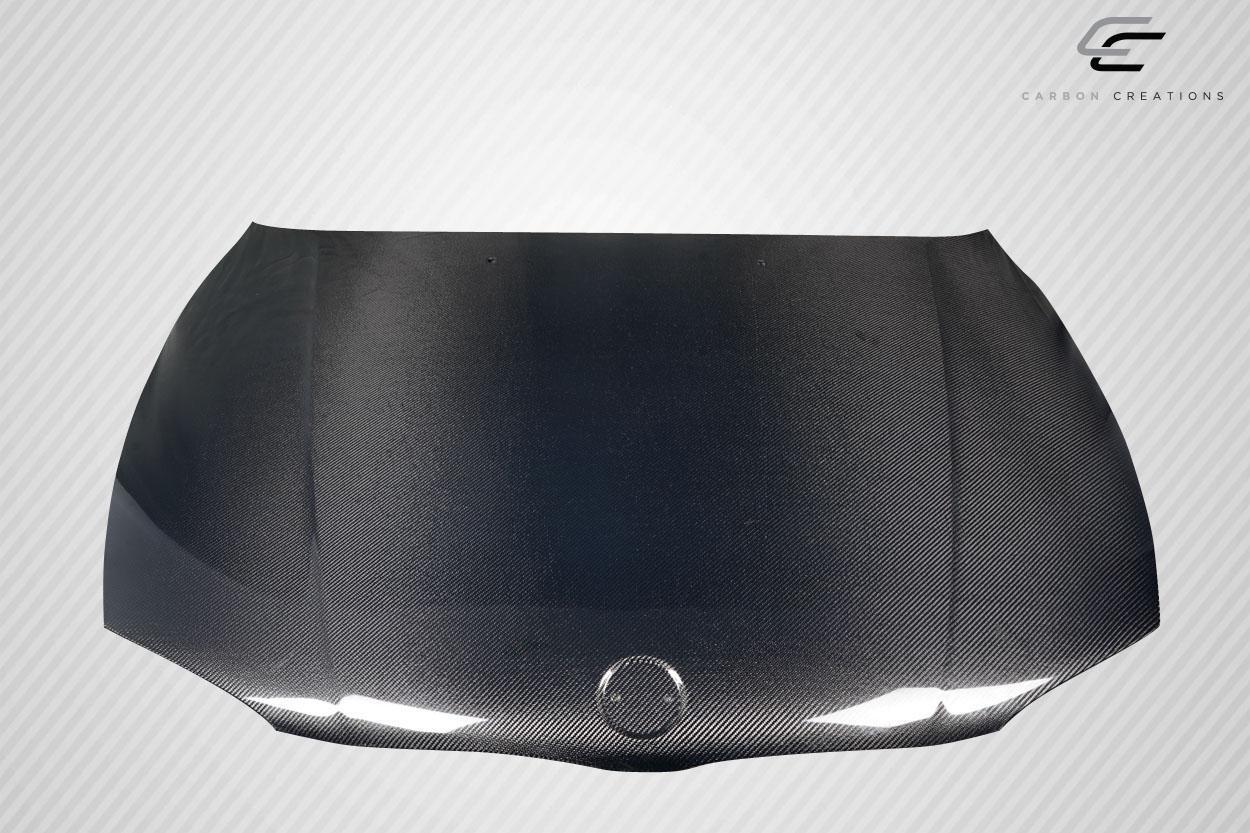 2008-2013 BMW 1 Series Carbon Creations OEM Look Carbon Fiber Hood - Image 2
