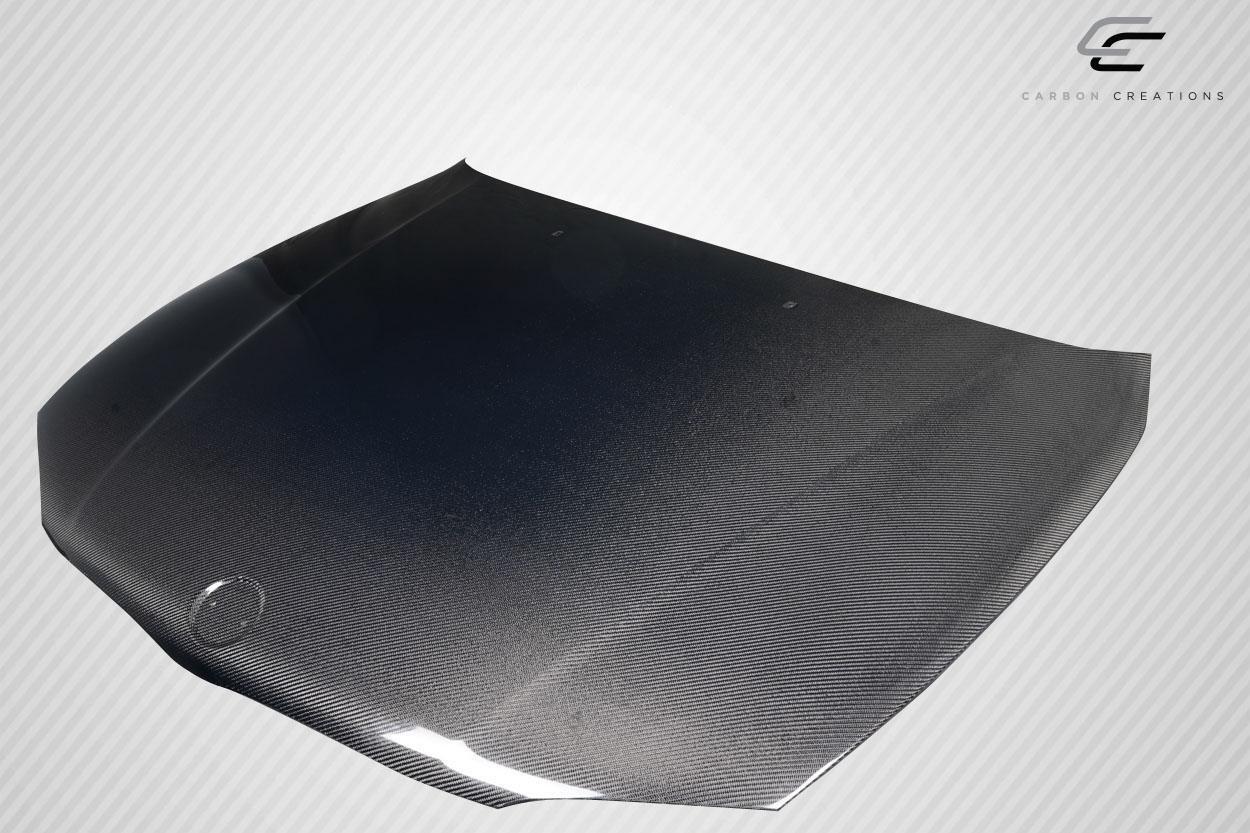 2008-2013 BMW 1 Series Carbon Creations OEM Look Carbon Fiber Hood - Image 3
