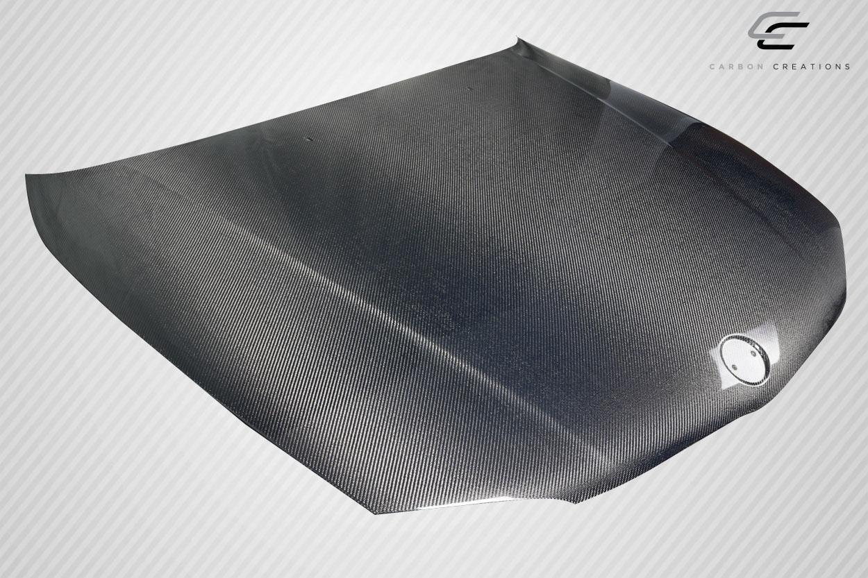 2008-2013 BMW 1 Series Carbon Creations OEM Look Carbon Fiber Hood - Image 4