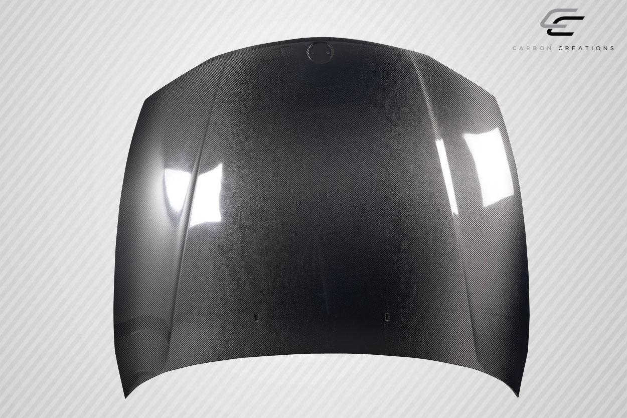2008-2013 BMW 1 Series Carbon Creations OEM Look Carbon Fiber Hood - Image 6