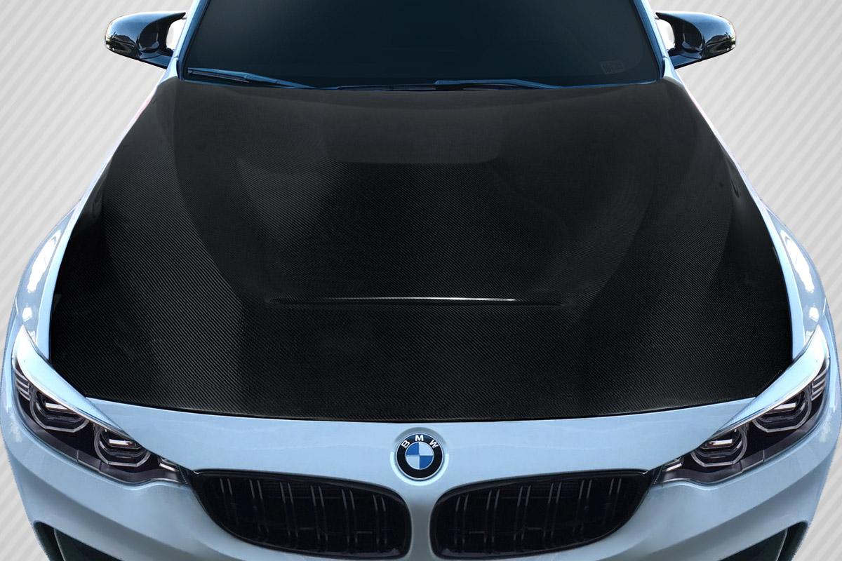 2014-2020 BMW M3 Carbon Creations GTS Look Carbon Fiber Hood - Image 1