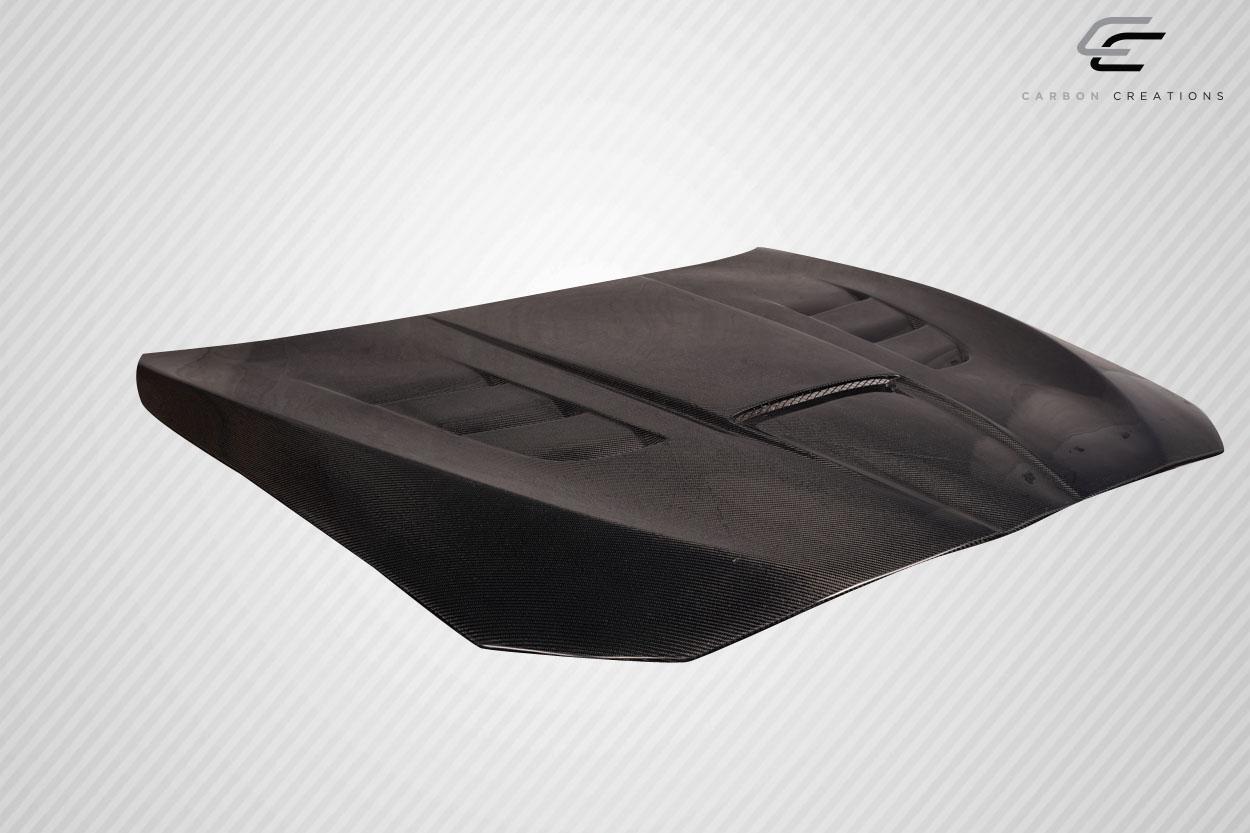 2011-2016 BMW 5 Series Carbon Creations Power Dynamics Carbon Fiber Hood - Image 3