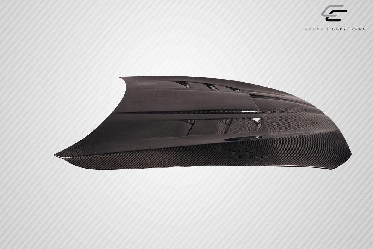 2011-2016 BMW 5 Series Carbon Creations Power Dynamics Carbon Fiber Hood - Image 4