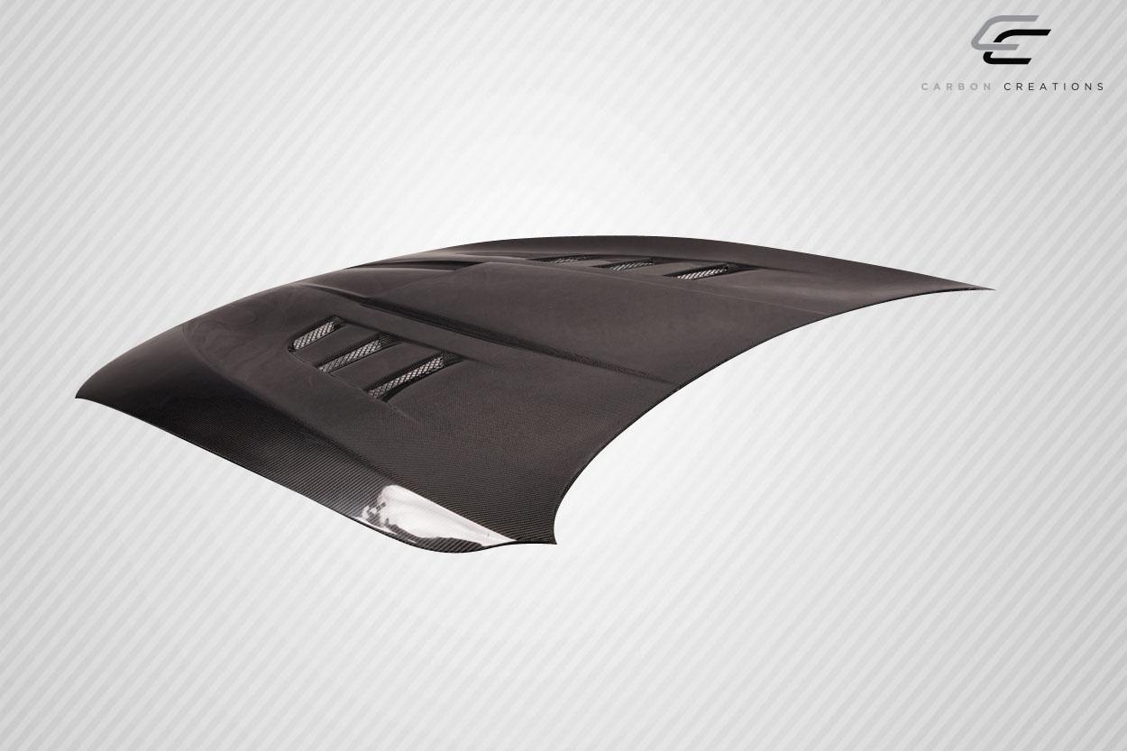 2011-2016 BMW 5 Series Carbon Creations Power Dynamics Carbon Fiber Hood - Image 5