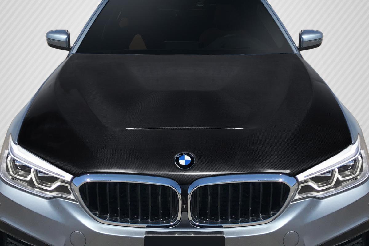 2017-2022 BMW 5 Series Carbon Creations GTS Look Carbon Fiber Hood - Image 1