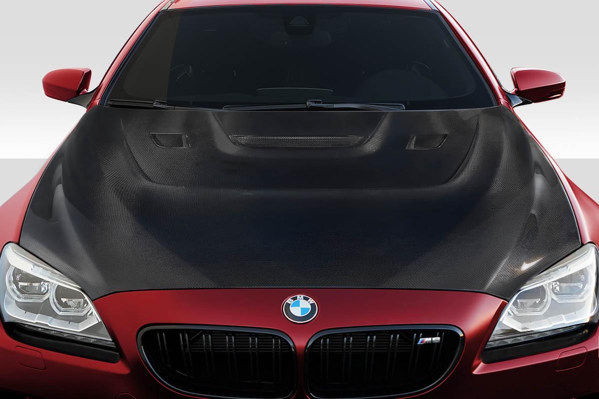 2011-2019 BMW 6 Series Carbon Creations Power Dynamics Carbon Fiber Hood - Image 1