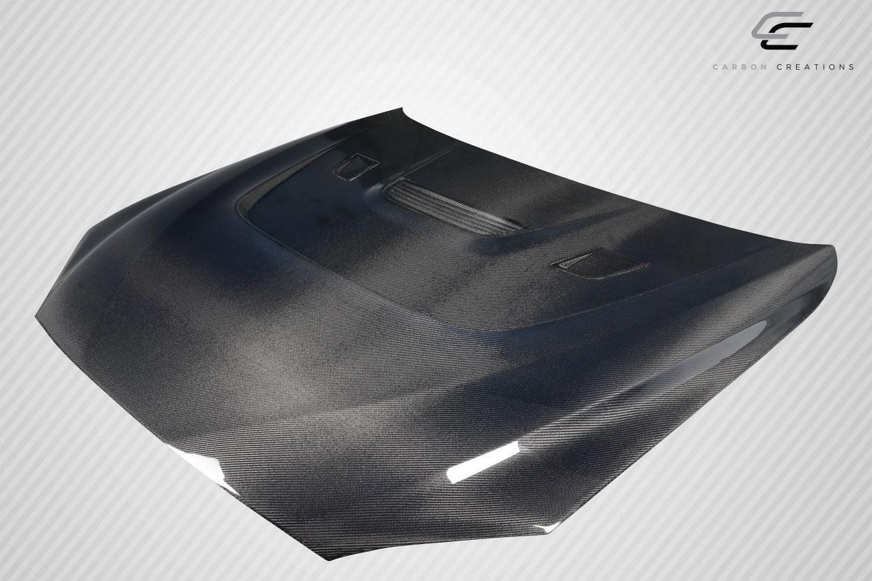 2011-2019 BMW 6 Series Carbon Creations Power Dynamics Carbon Fiber Hood - Image 3