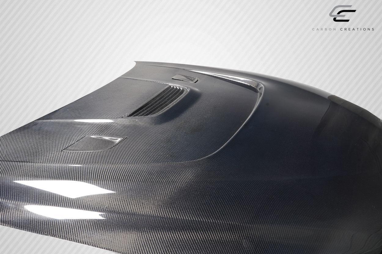 2011-2019 BMW 6 Series Carbon Creations Power Dynamics Carbon Fiber Hood - Image 6