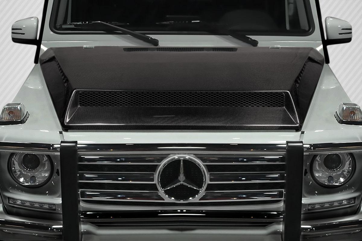 2000-2018 Mercedes G Class Carbon Creations Behemoth Carbon Fiber Hood - Image 1