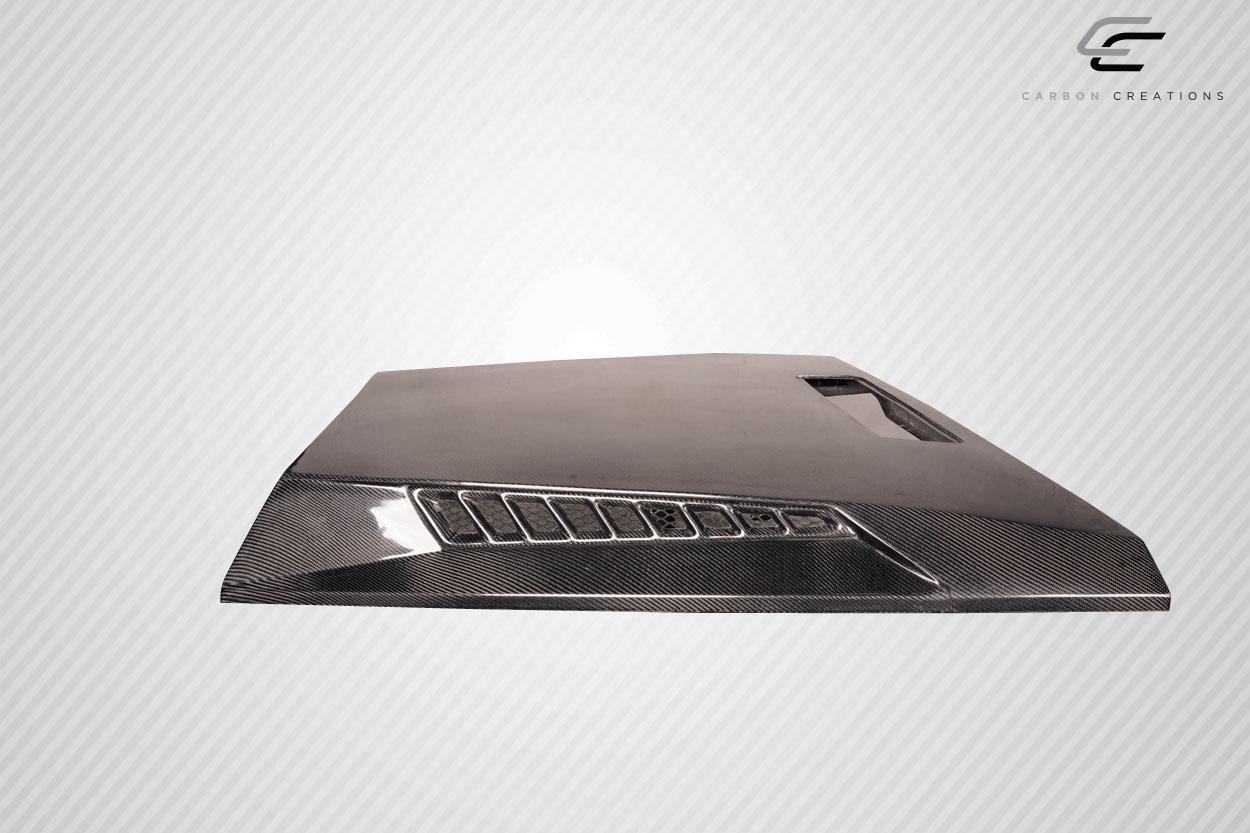 2000-2018 Mercedes G Class Carbon Creations Behemoth Carbon Fiber Hood - Image 8