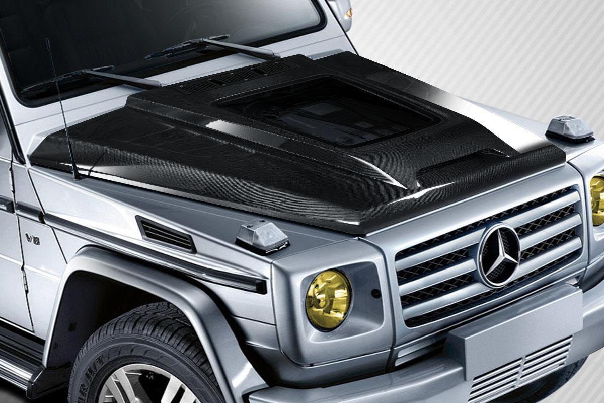 2000-2018 Mercedes G Class Carbon Creations Window Carbon Fiber Hood - Image 2