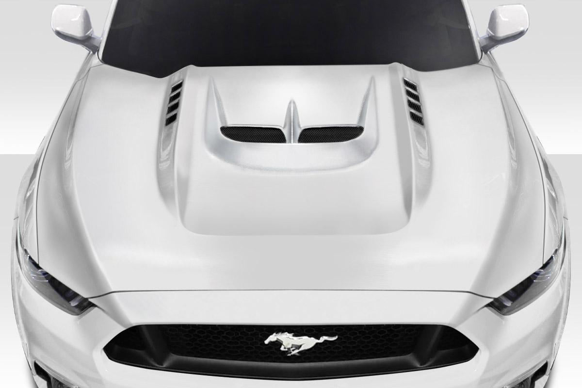2015-2017 Ford Mustang Duraflex Kryptonic Hood - Image 1