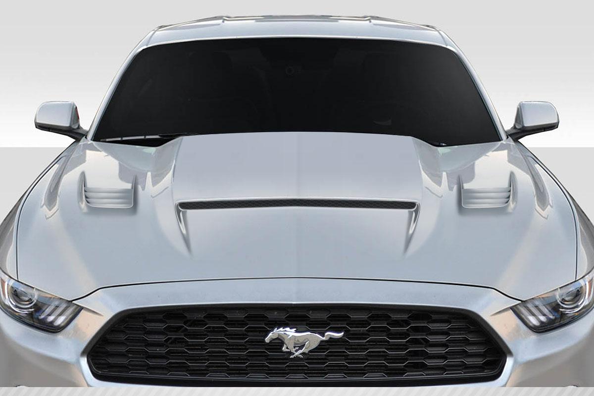 2015-2017 Ford Mustang Duraflex R Spec Hood - Image 1