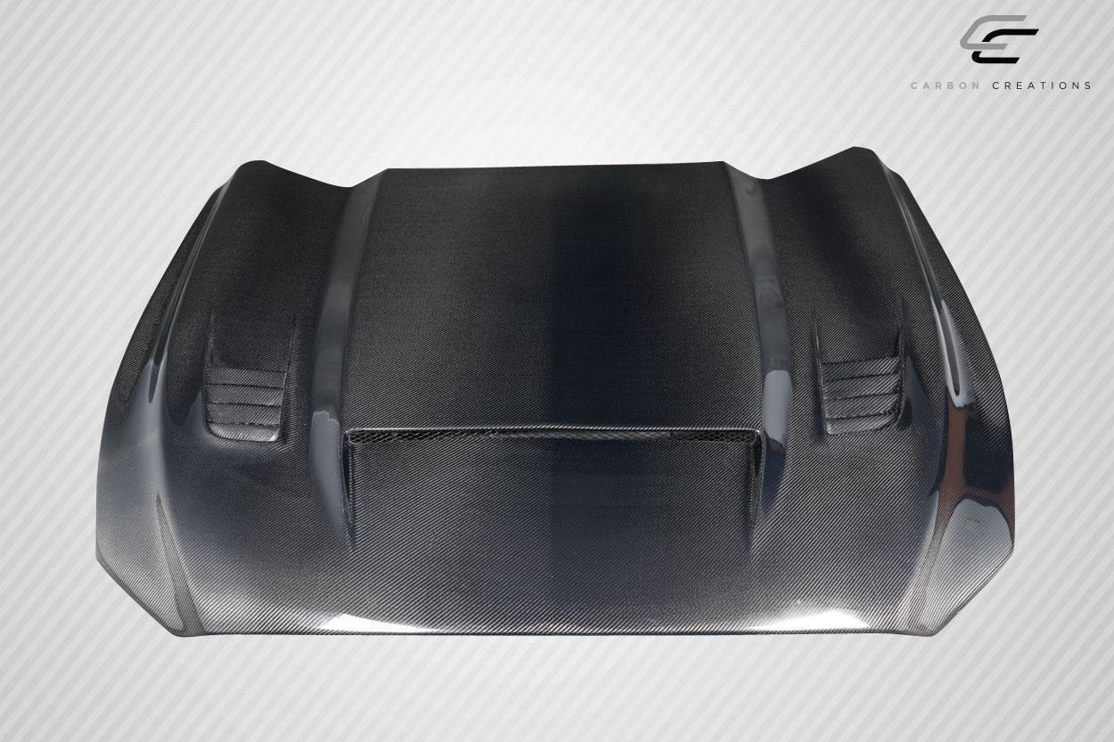 2015-2017 Ford Mustang Carbon Creations R Spec Carbon Fiber Hood - Image 2