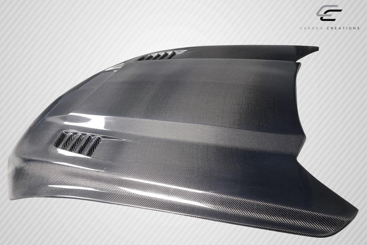 2015-2017 Ford Mustang Carbon Creations R Spec Carbon Fiber Hood - Image 5