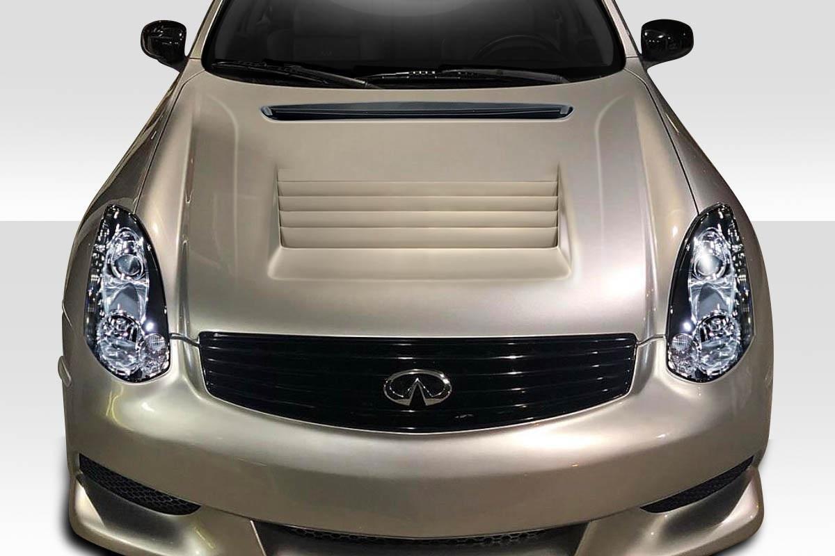 2003-2007 Infiniti G Coupe Duraflex D1 Hood - Image 1
