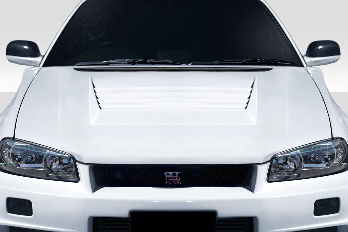 1999-2002 Nissan Skyline Duraflex D1 Hood - Image 1
