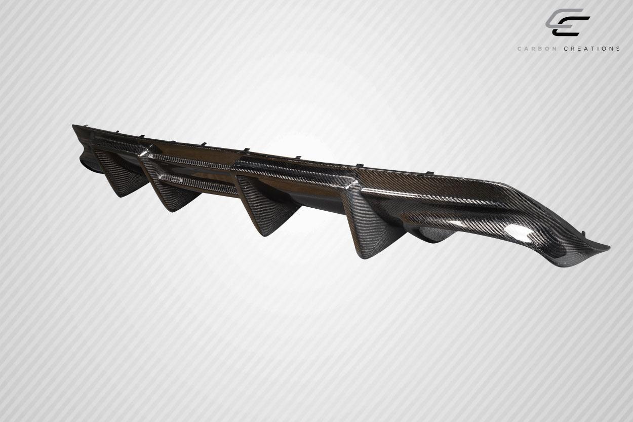2014-2016 Mercedes CLA Carbon Creations Zex Carbon Fiber Rear Lip - Image 5