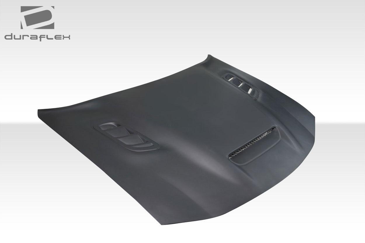2011-2014 Dodge Charger Duraflex Hellcat Redeye Look Hood - Image 3