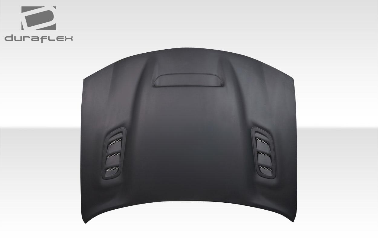 2011-2014 Dodge Charger Duraflex Hellcat Redeye Look Hood - Image 4