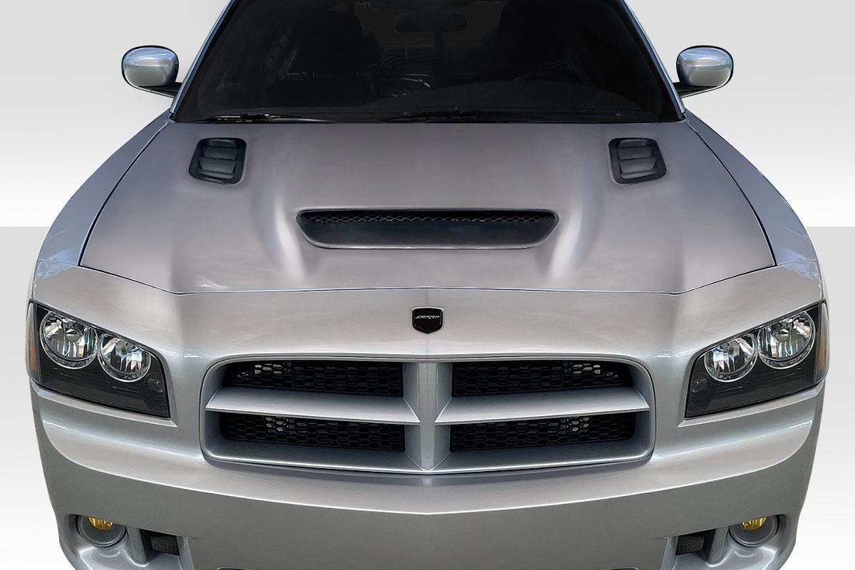 2006-2010 Dodge Charger Duraflex Hellcat Redeye Look Hood - Image 1