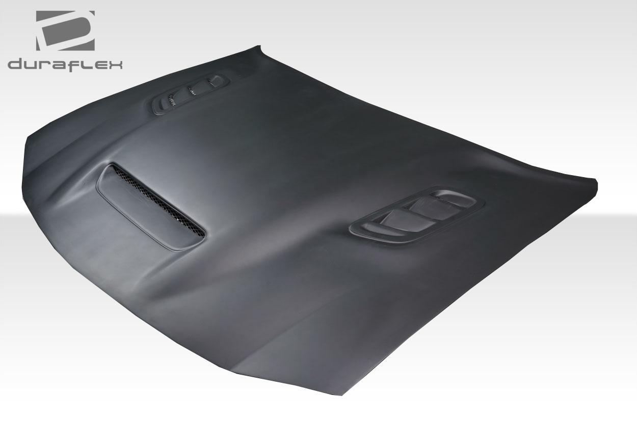 2006-2010 Dodge Charger Duraflex Hellcat Redeye Look Hood - Image 3