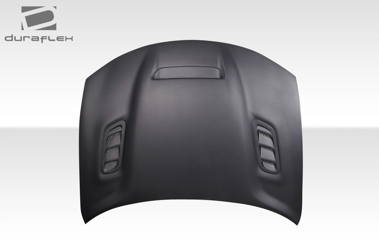 2015-2023 Dodge Charger Duraflex Hellcat Redeye Look Hood - Image 4