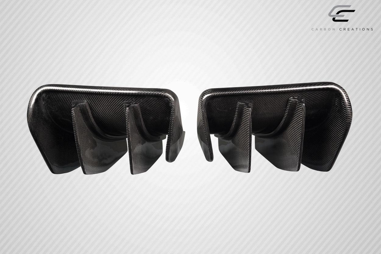 2014-2019 Chevrolet Corvette Carbon Creations GTR Carbon Fiber Rear Lip - Image 2
