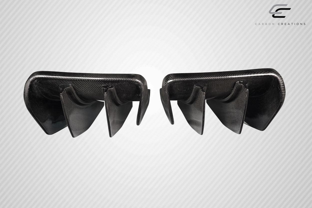 2014-2019 Chevrolet Corvette Carbon Creations GTR Carbon Fiber Rear Lip - Image 3