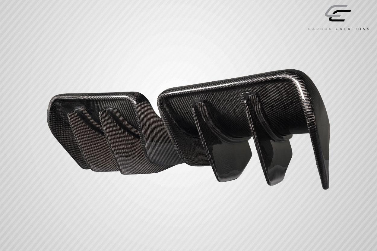 2014-2019 Chevrolet Corvette Carbon Creations GTR Carbon Fiber Rear Lip - Image 4