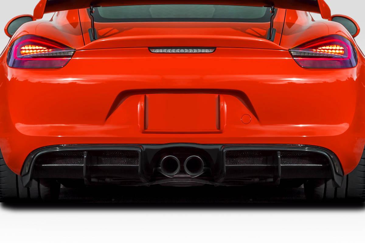 2013-2016 Porsche Cayman Aero Function AF-1 Rear Lip - Image 1