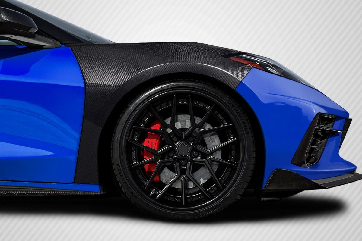 2020-2025 Chevrolet Corvette Carbon Creations OEM Look Carbon Fiber Fender - Image 1