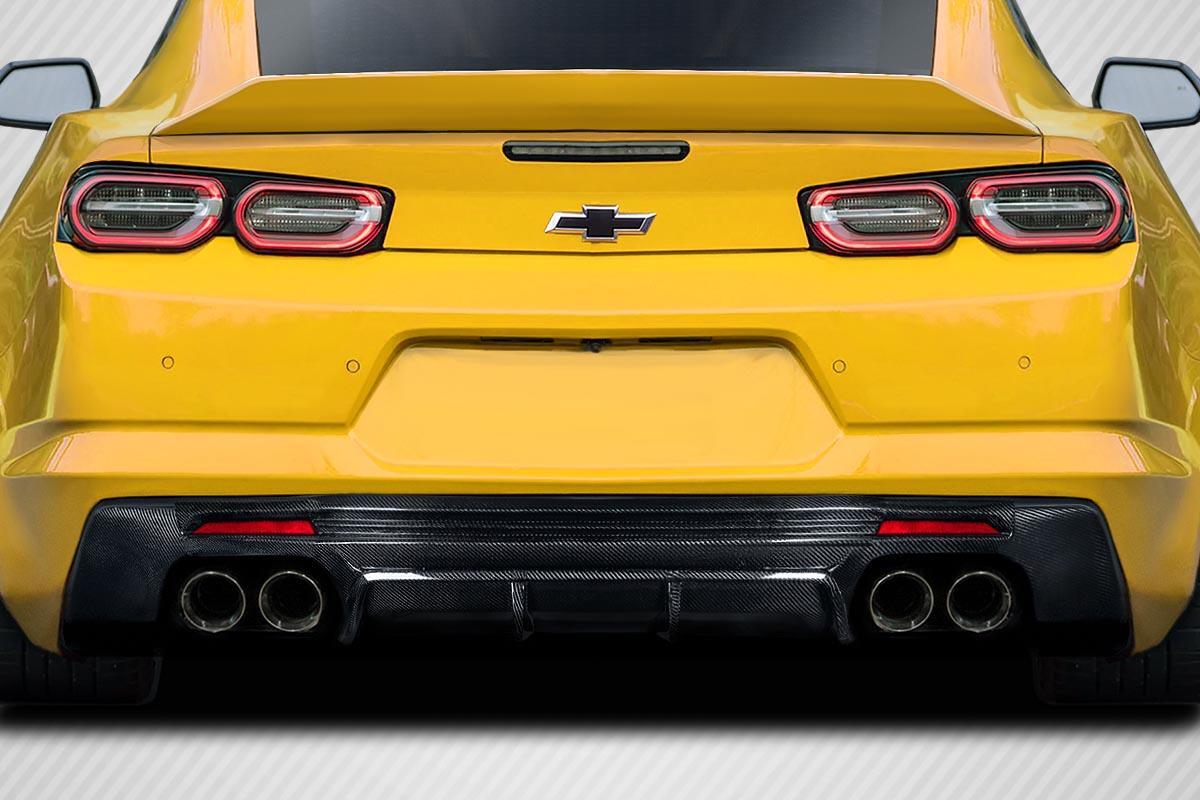 2016-2023 Chevrolet Camaro Carbon Creations Z1 Speed Carbon Fiber Rear Lip - Image 1
