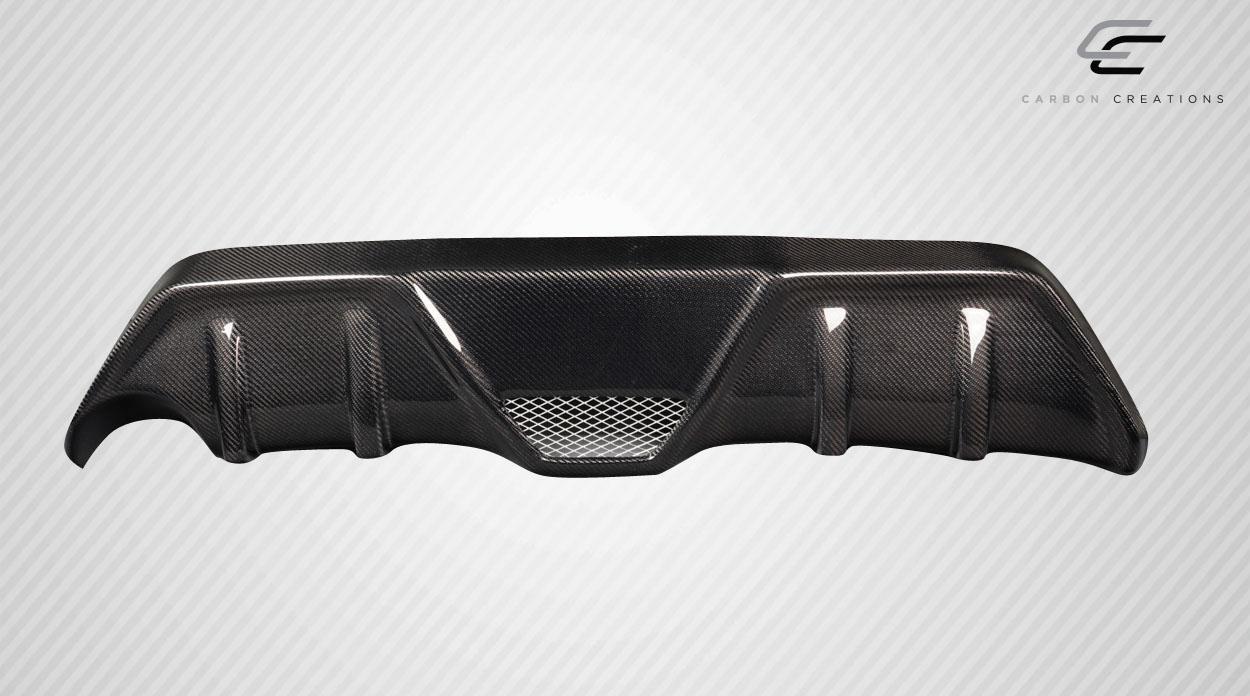 2011-2013 Scion TC Carbon Creations Boss Carbon Fiber Rear Lip - Image 2