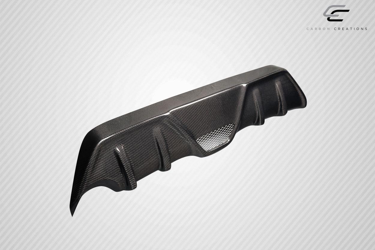 2011-2013 Scion TC Carbon Creations Boss Carbon Fiber Rear Lip - Image 3